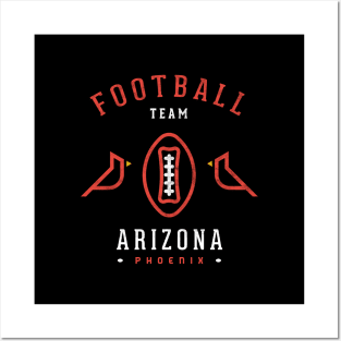 Modern Arizona Cardinals Emblem Football Team Posters and Art